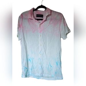 Abercrombie & Fitch tie dye button down